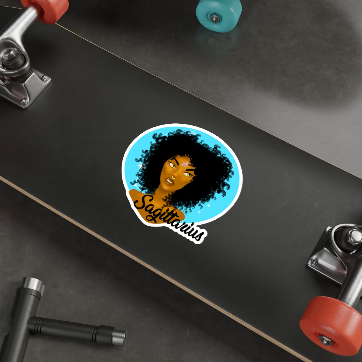 Zodiac Girls "Sagittarius" Die-Cut Stickers