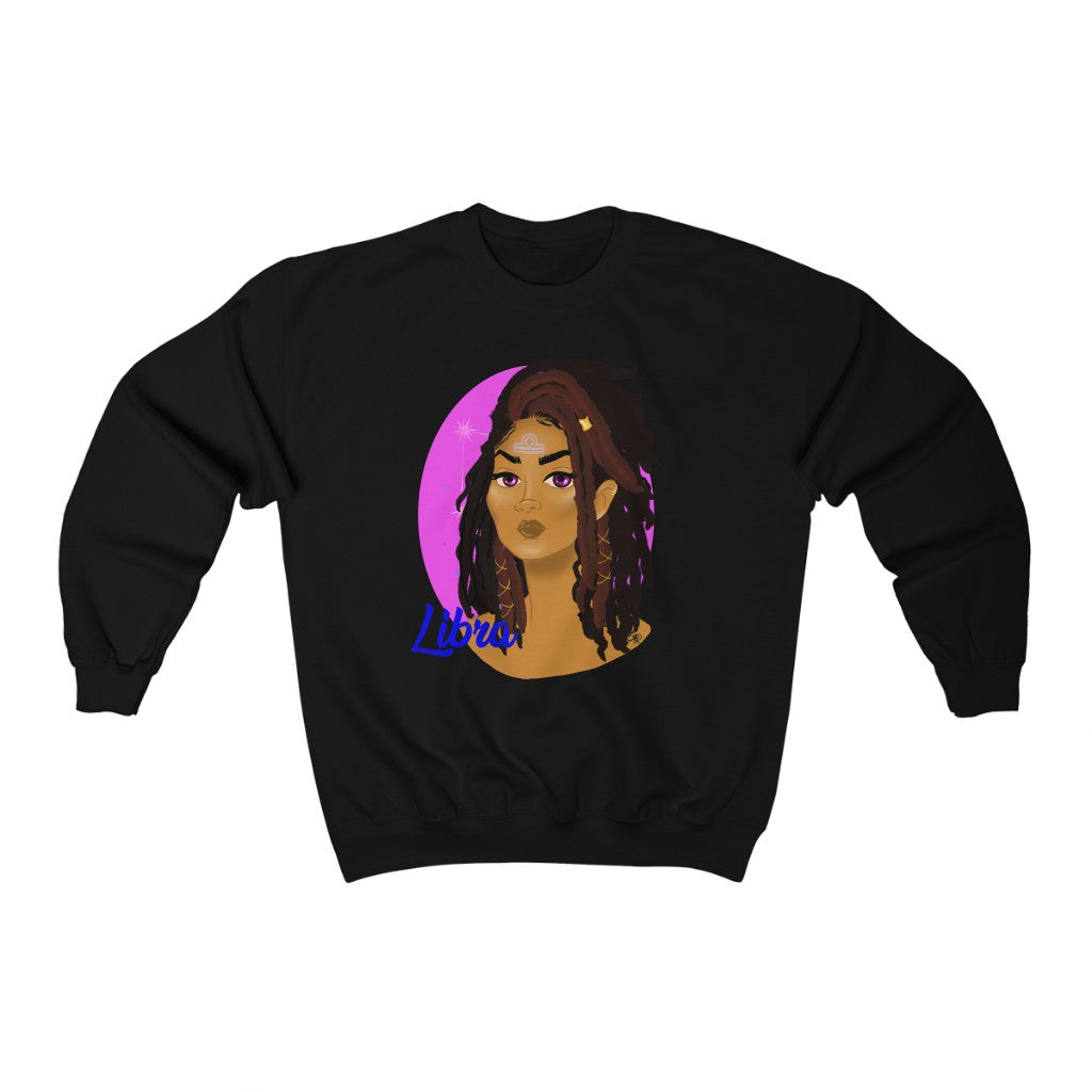 Zodiac Girls "Libra" Unisex Crewneck Sweatshirt