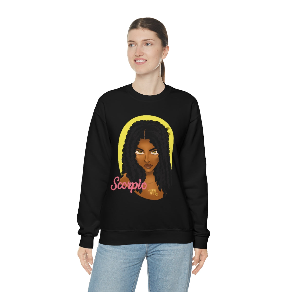 Zodiac Girls "Scorpio" Unisex Crewneck Sweatshirt