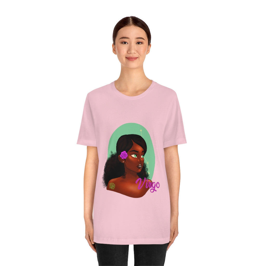 Zodiac Girls Virgo Unisex Short Sleeve Tee