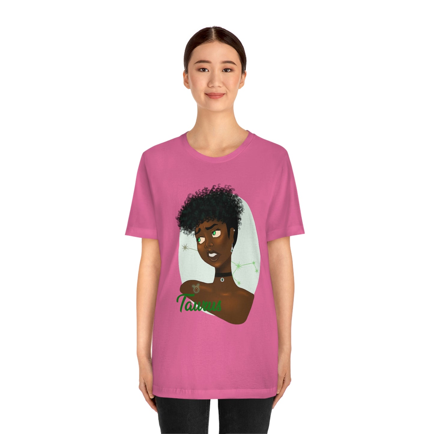 Zodiac Girls Taurus Unisex Jersey Short Sleeve Tee