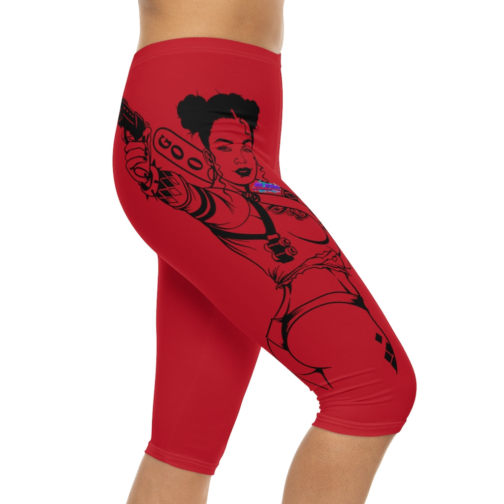 Melaninated HQ Women’s Capri Leggings