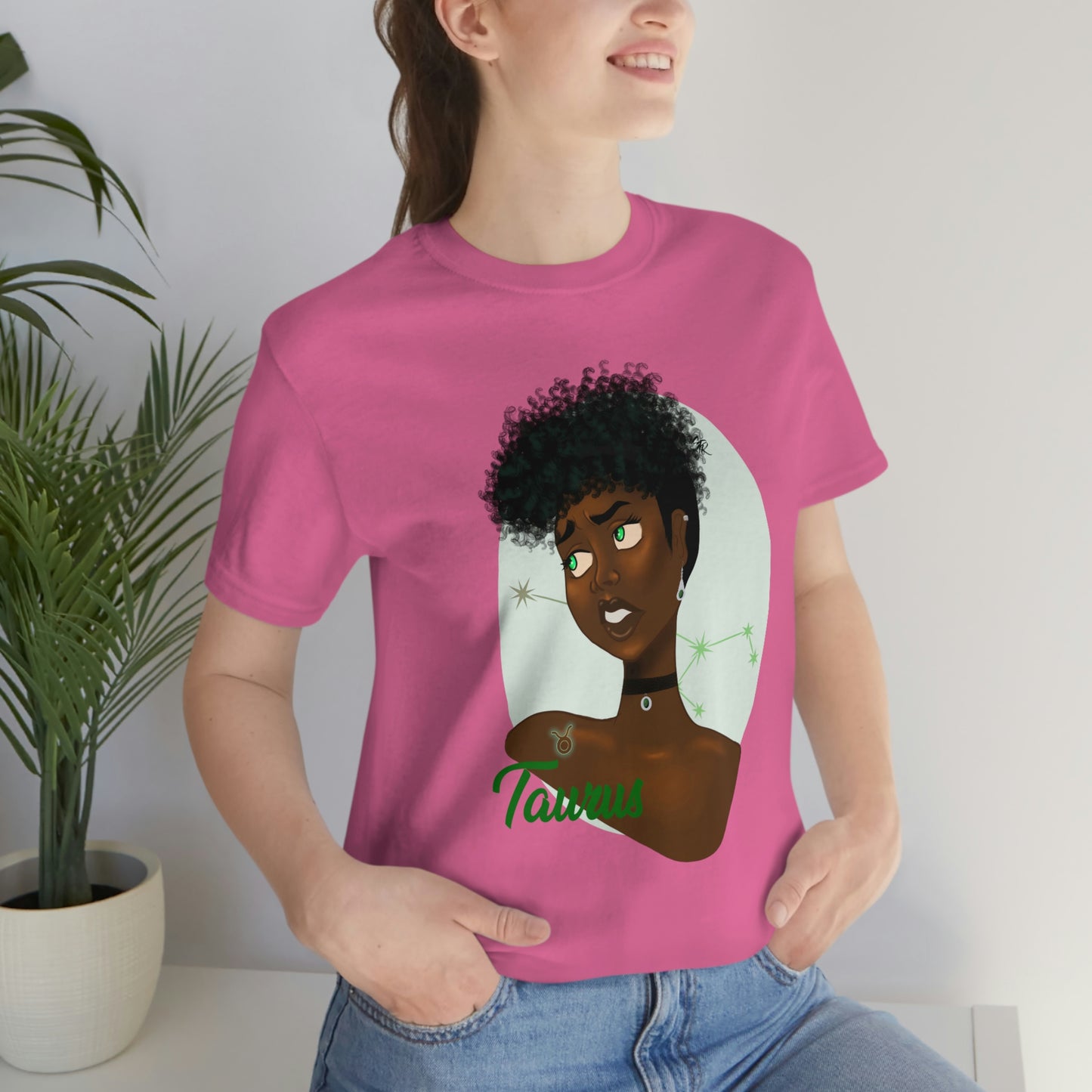 Zodiac Girls Taurus Unisex Jersey Short Sleeve Tee