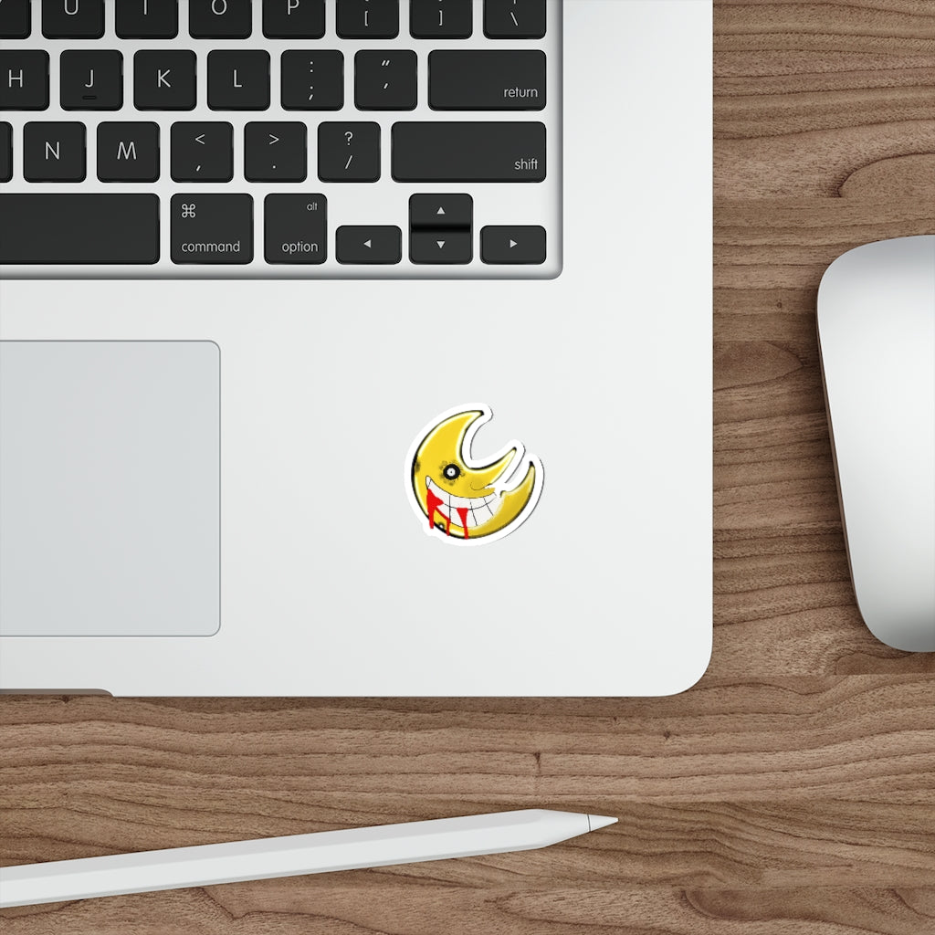 Bloody Moon Die-Cut Stickers