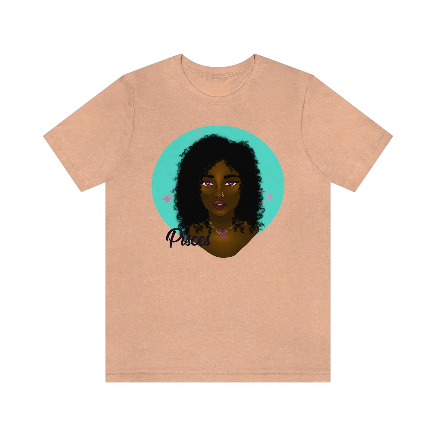 Zodiac Girls "Pisces" Unisex Jersey Short Sleeve Tee