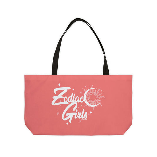 Zodiac Girls Aries Weekender Tote Bag