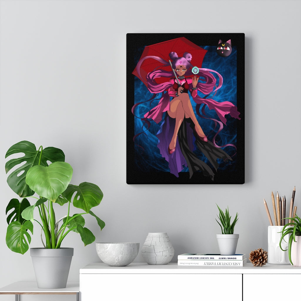 Moon Kingdom: The Queen of Darkness Stretched Canvas