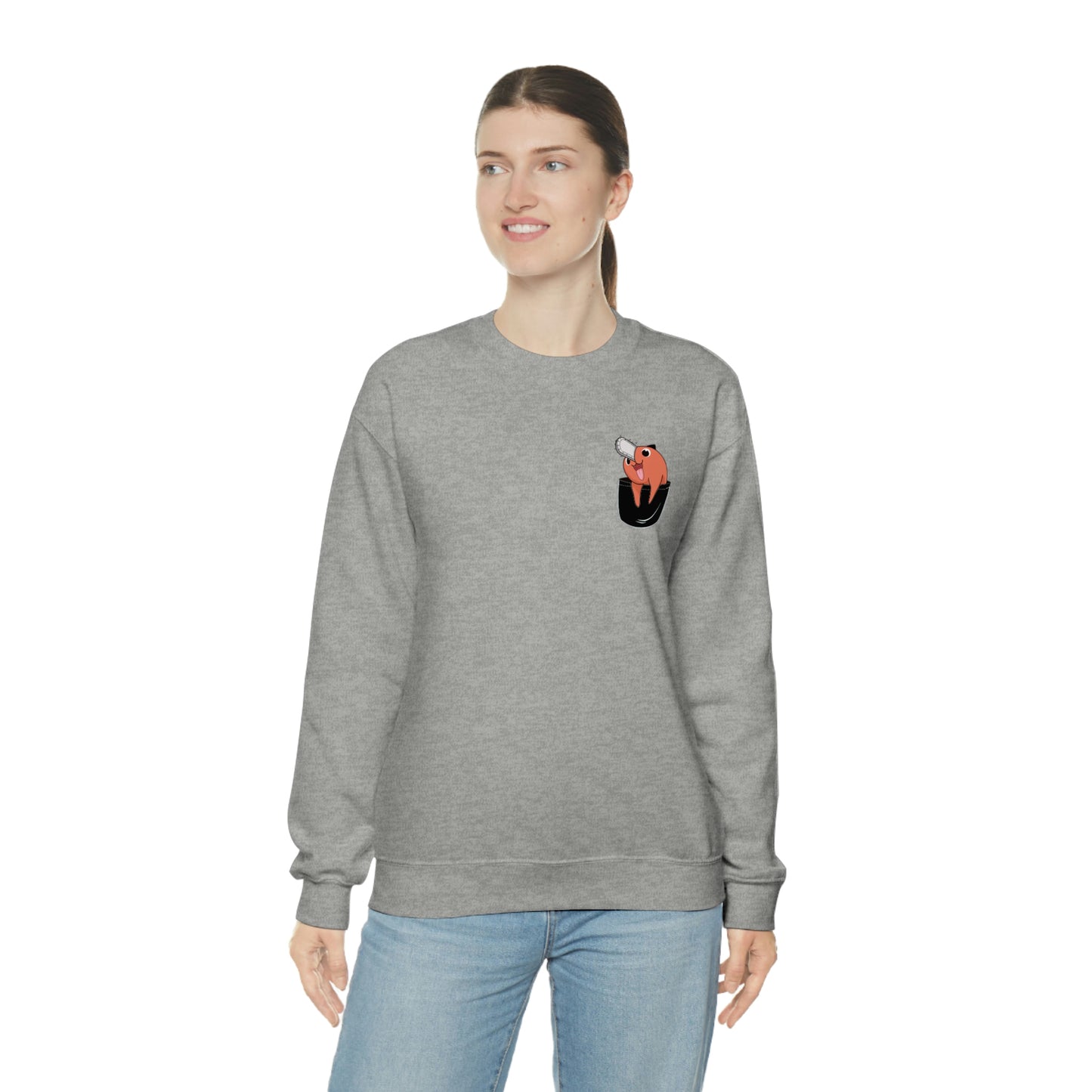 Devil Mutt Unisex Heavy Blend™ Crewneck Sweatshirt