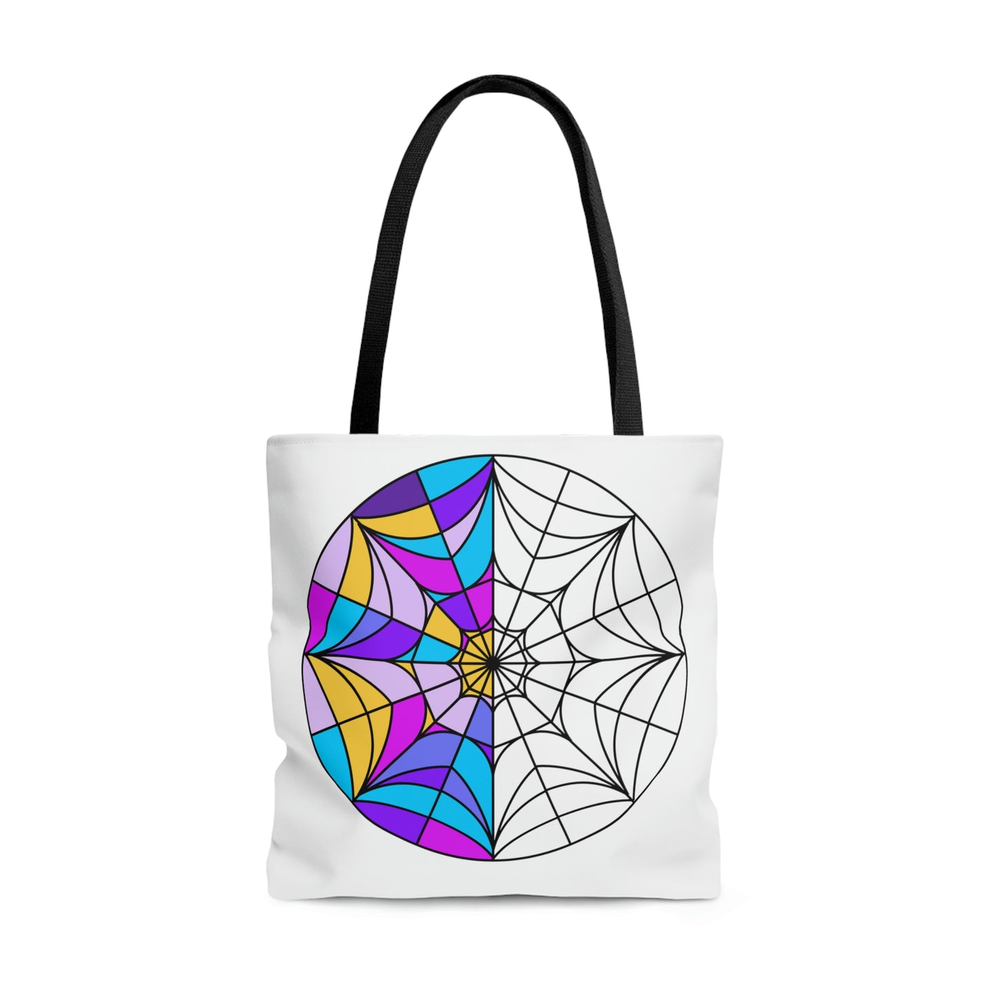 Stained Glass Window AOP Tote Bag