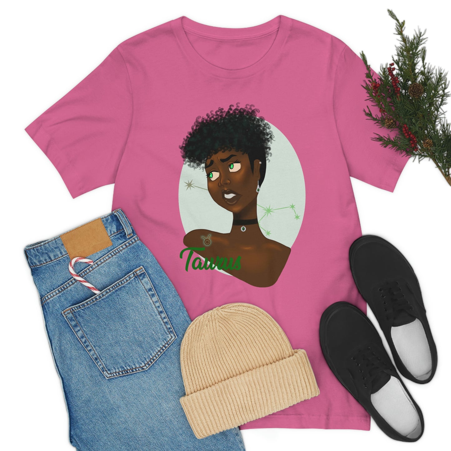 Zodiac Girls Taurus Unisex Jersey Short Sleeve Tee