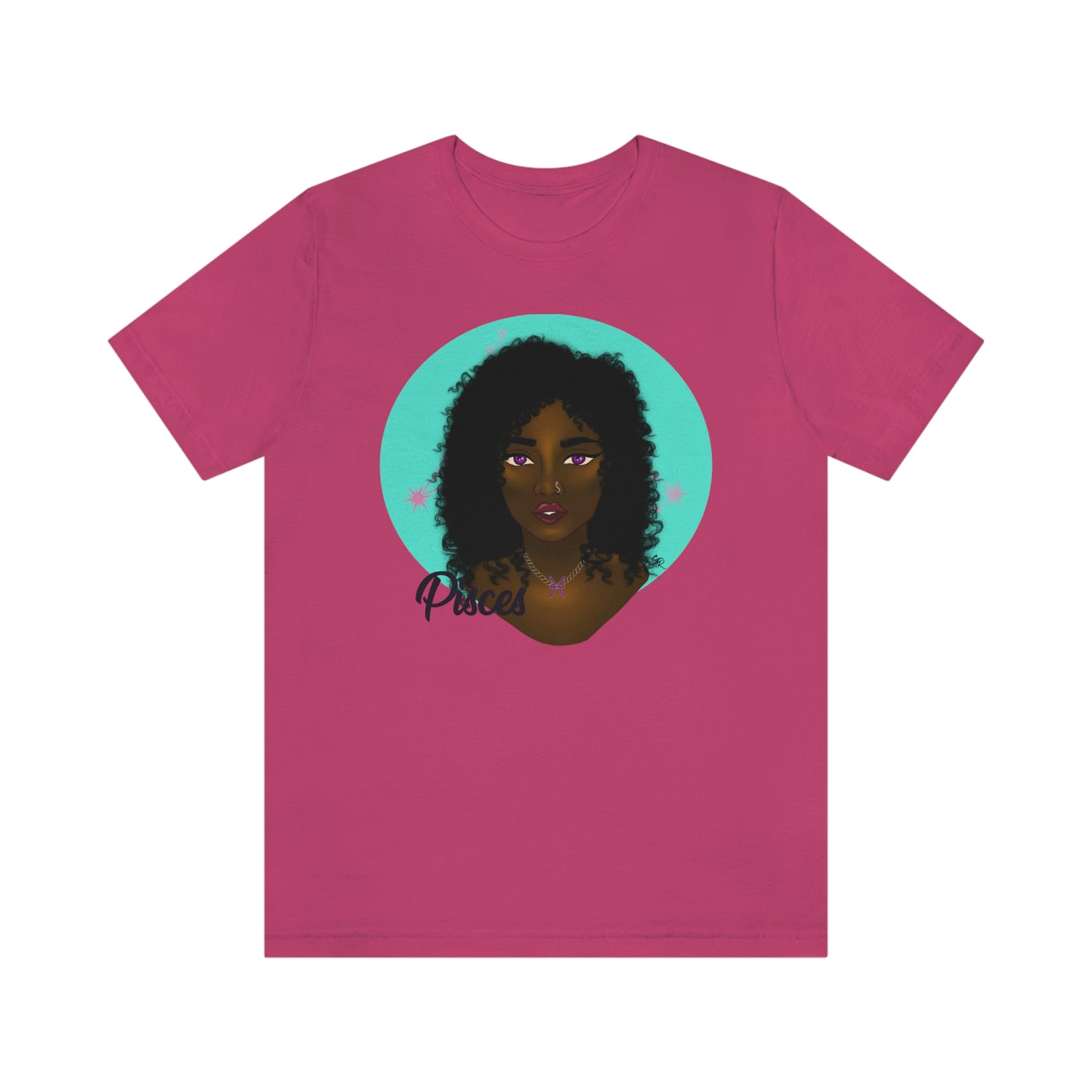 Zodiac Girls "Pisces" Unisex Jersey Short Sleeve Tee