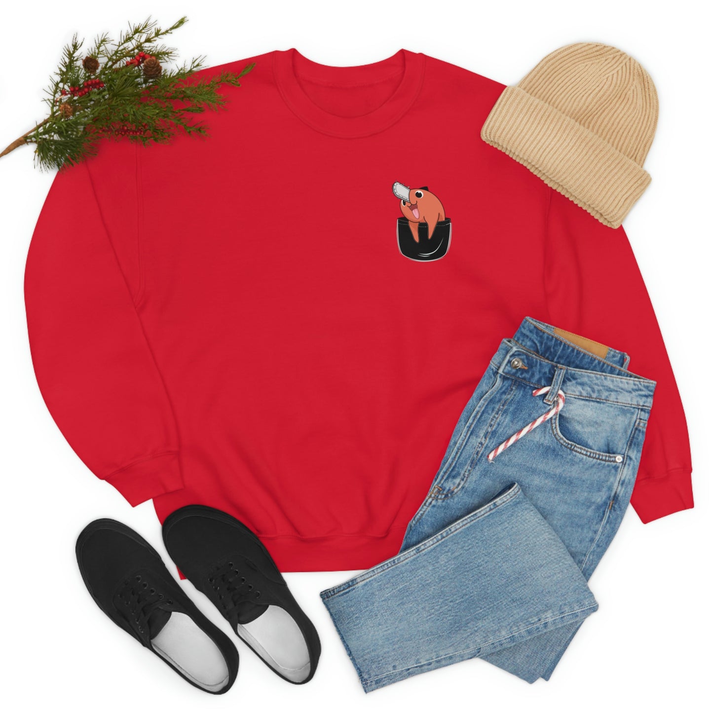 Devil Mutt Unisex Heavy Blend™ Crewneck Sweatshirt