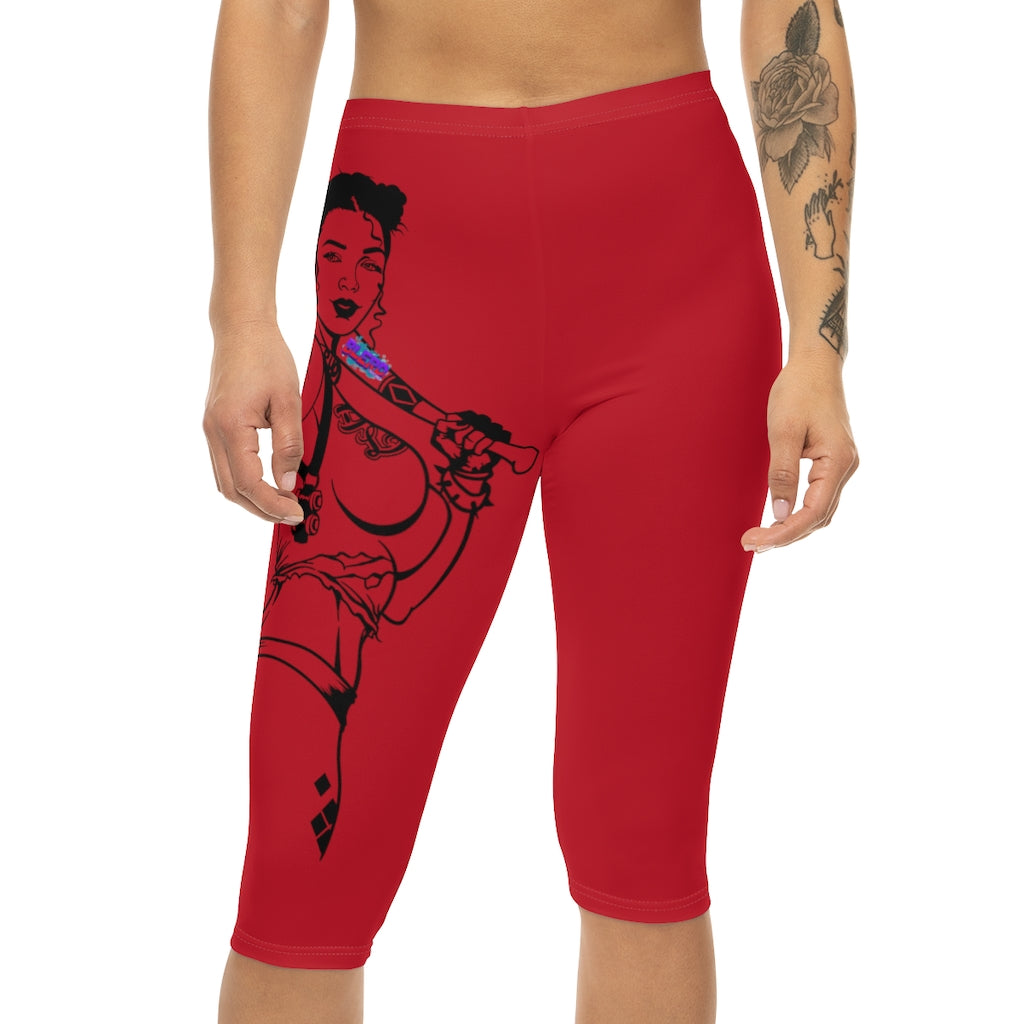 Melaninated HQ Women’s Capri Leggings