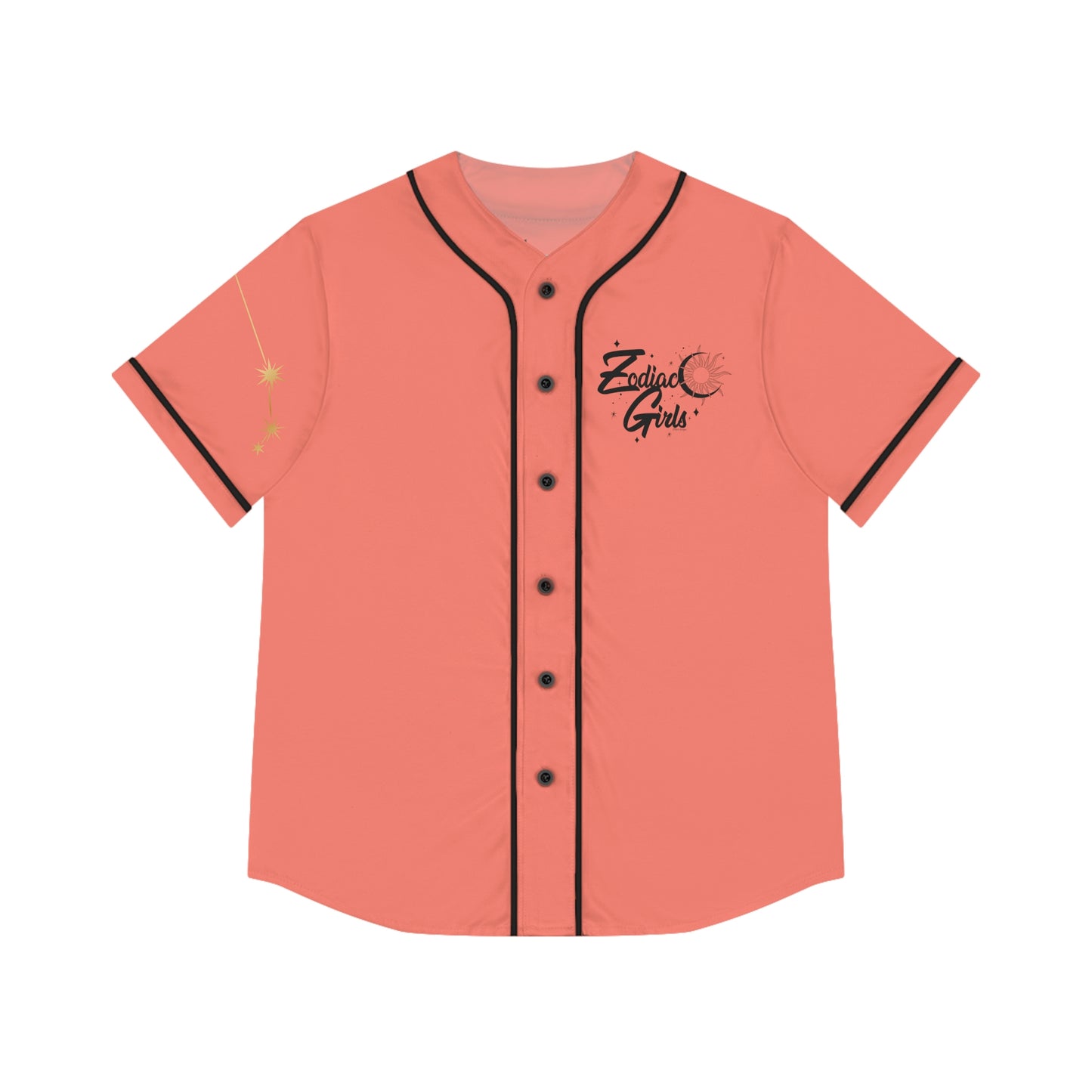 Zodiac Girls Aries Women's Baseball Jersey (AOP)