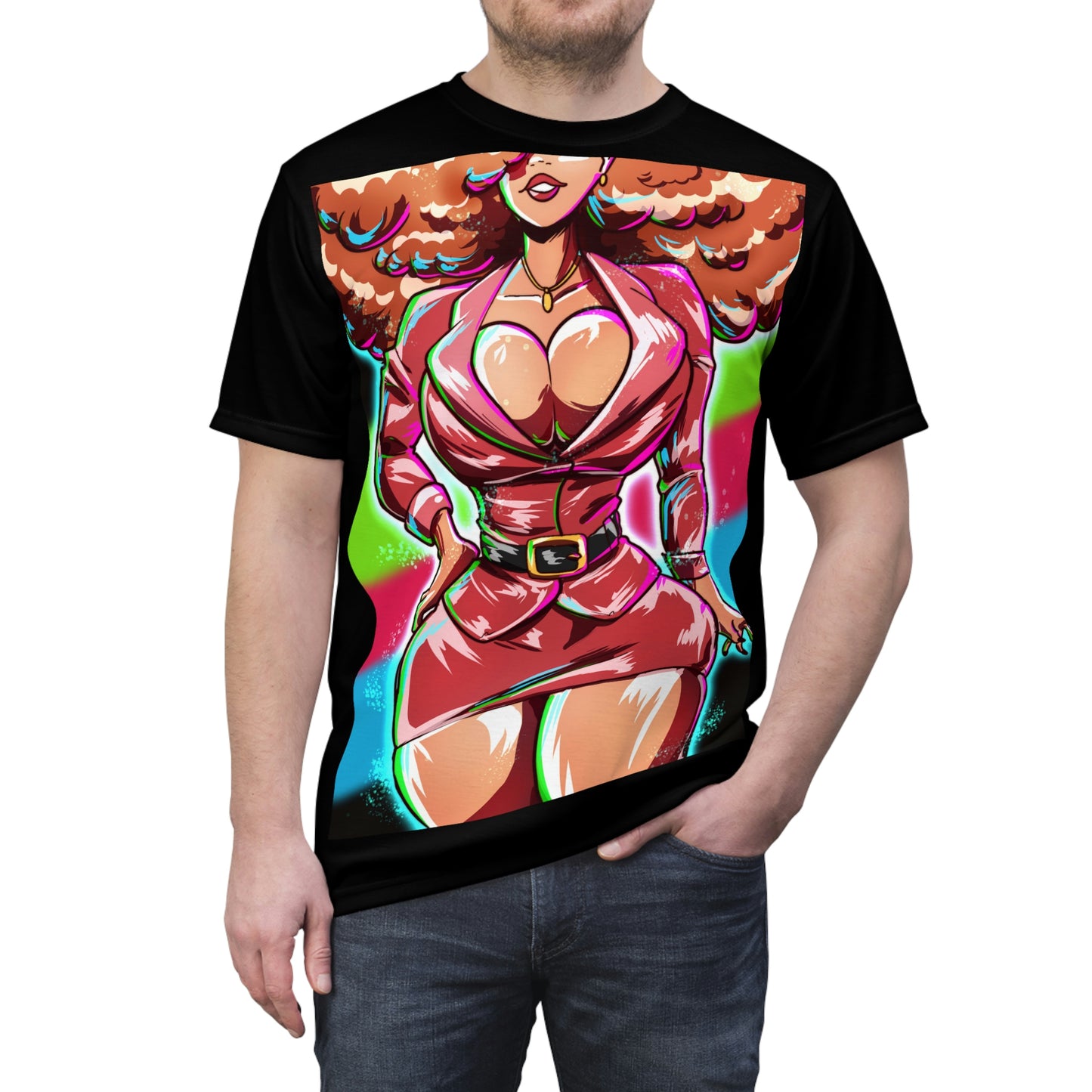 Ms.B Unisex AOP Cut & Sew Tee