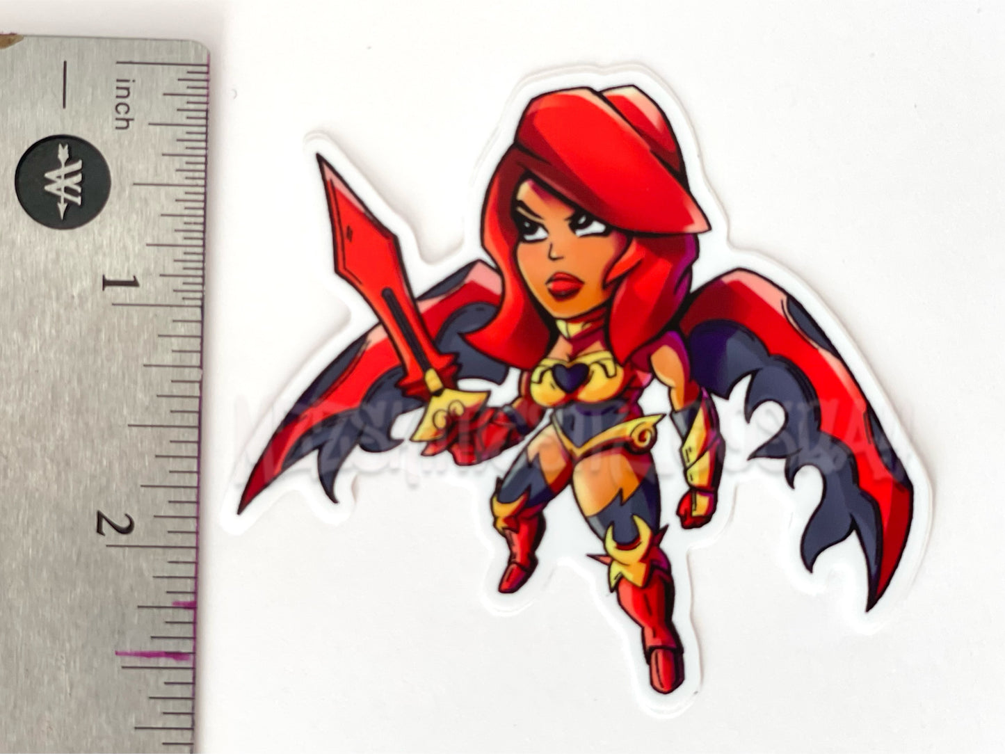 MzzSkittles - Erza Scarlet Die Cut Stickers "Preorder"