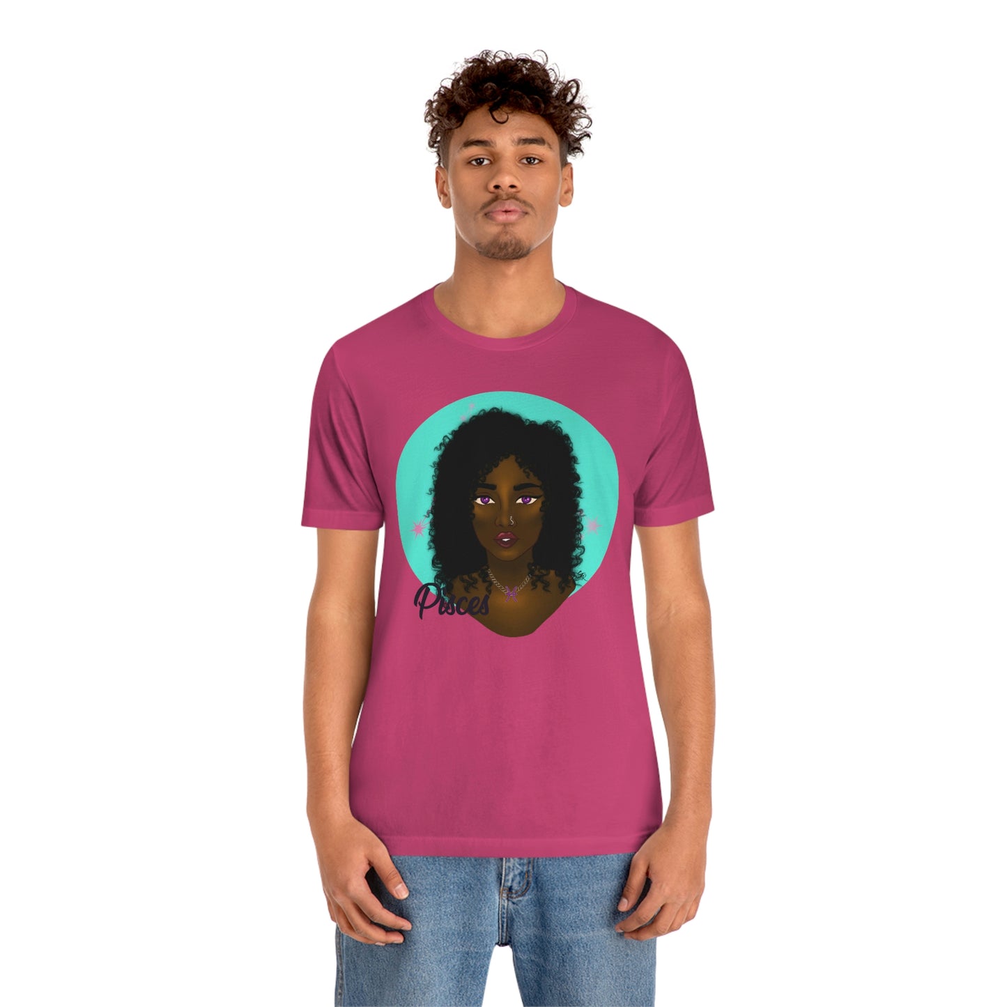 Zodiac Girls "Pisces" Unisex Jersey Short Sleeve Tee
