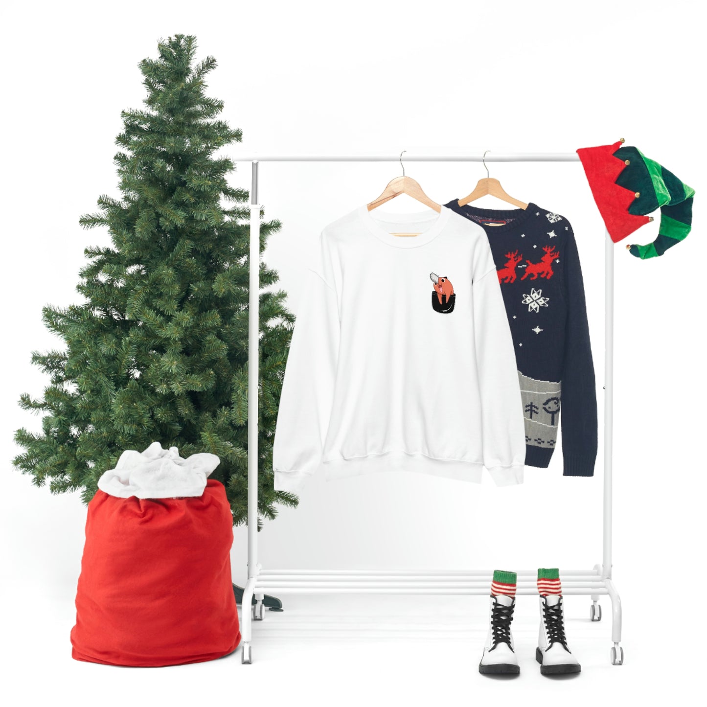 Devil Mutt Unisex Heavy Blend™ Crewneck Sweatshirt