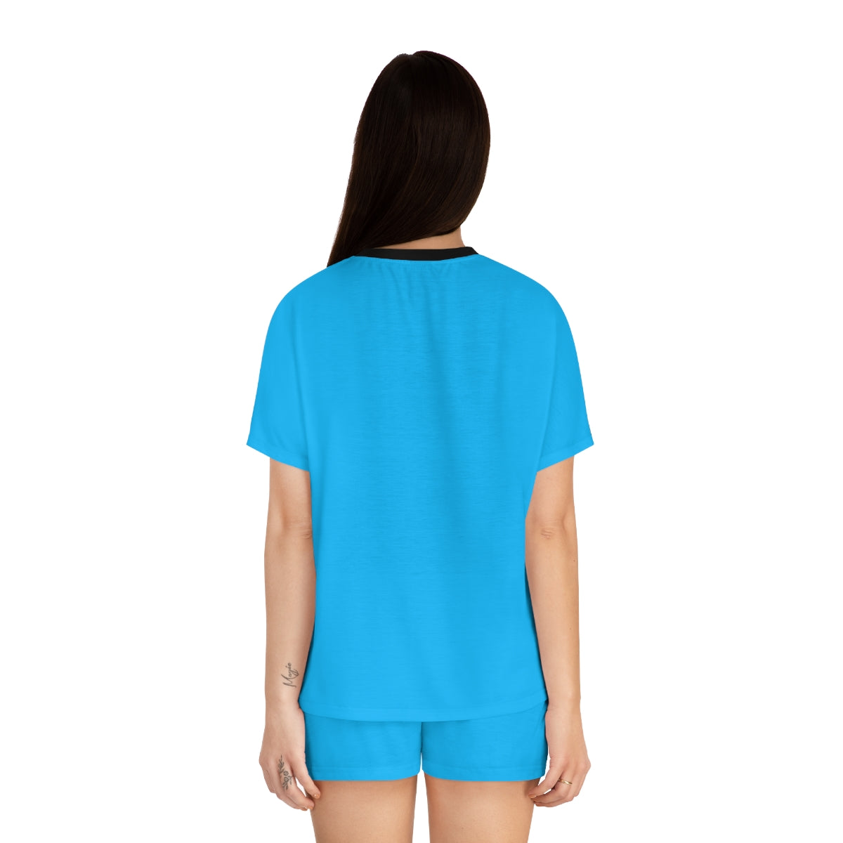 Zodiac Girls "Libra" Women's Short Pajama Set (AOP)