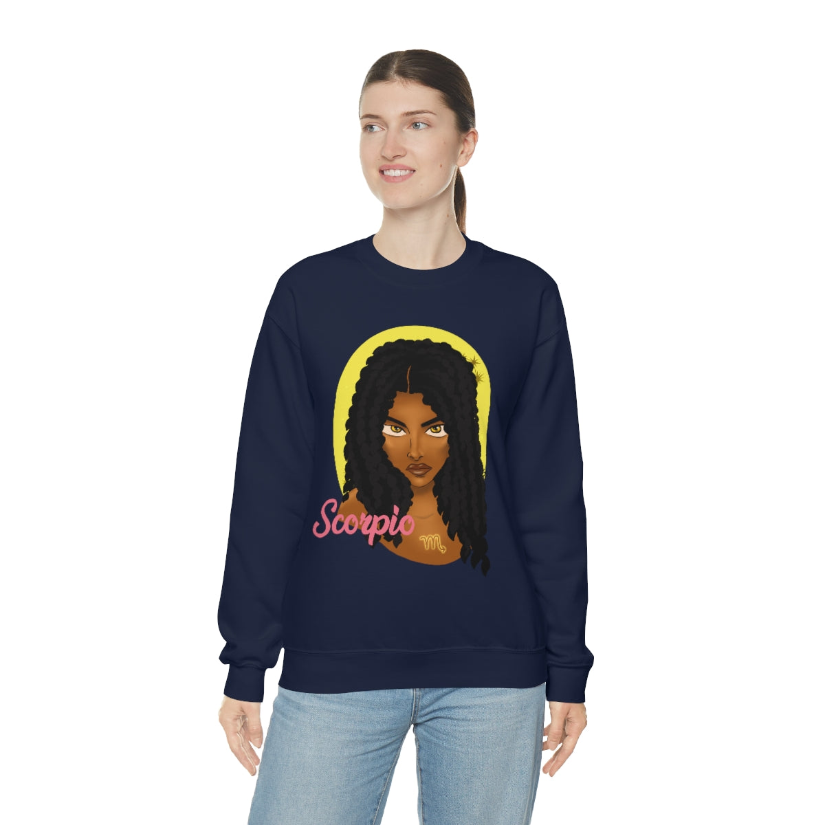 Zodiac Girls "Scorpio" Unisex Crewneck Sweatshirt
