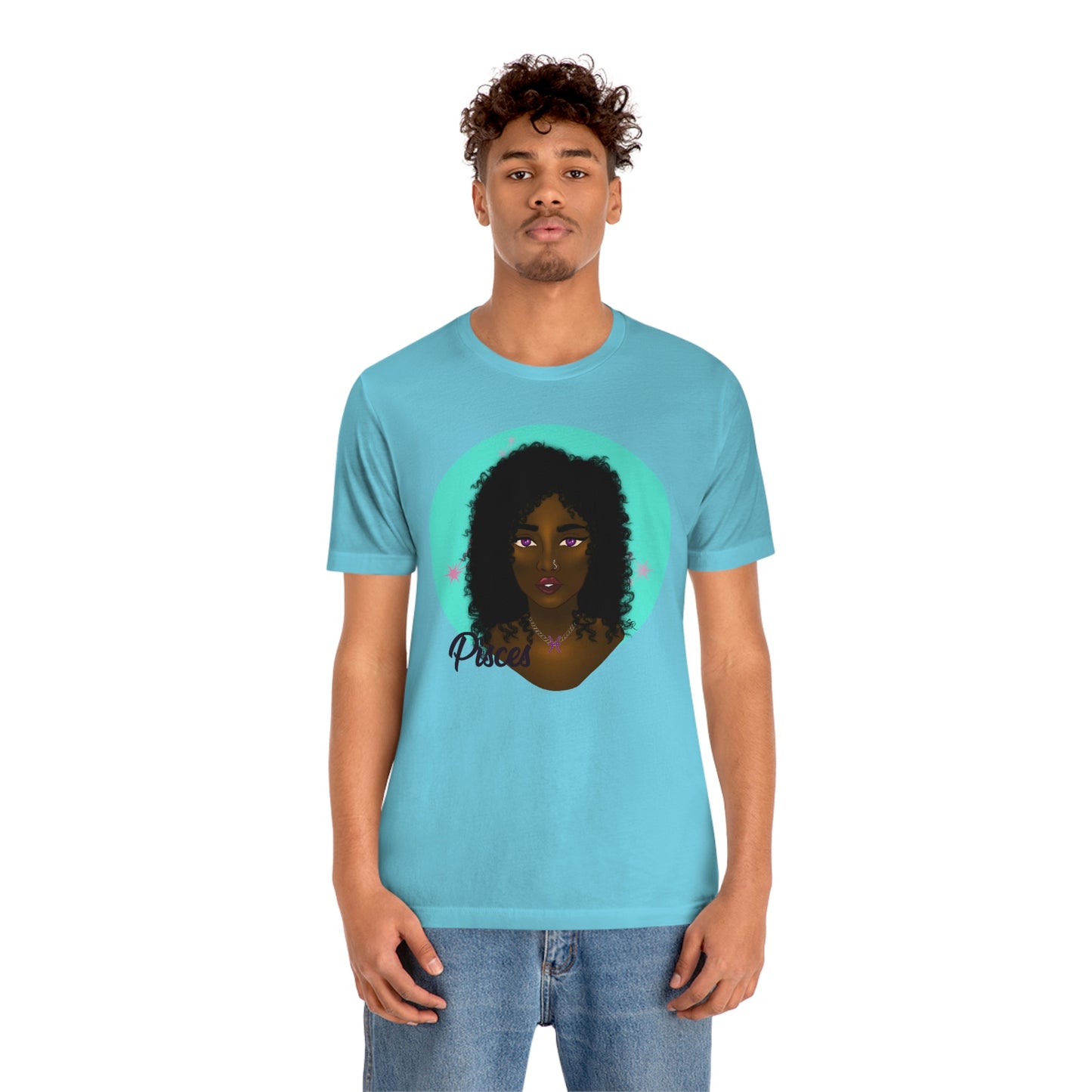 Zodiac Girls "Pisces" Unisex Jersey Short Sleeve Tee