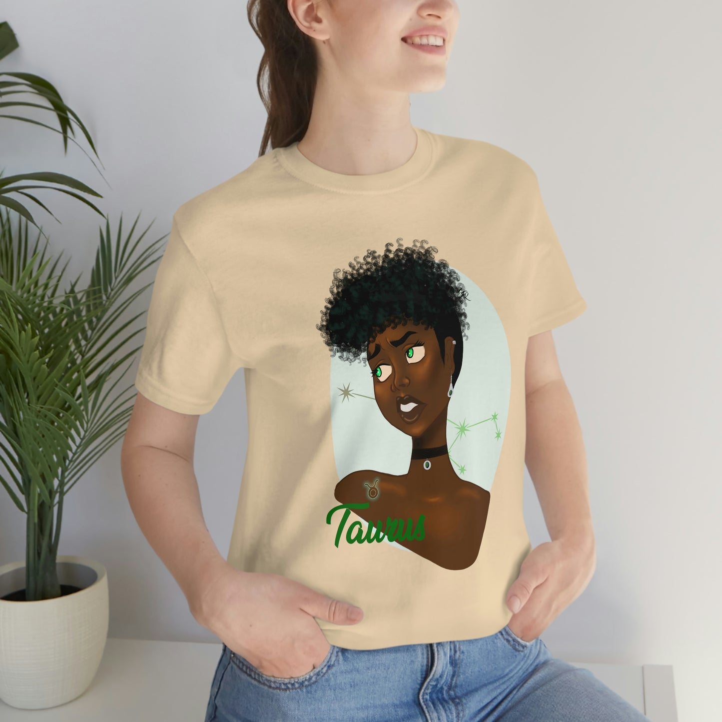 Zodiac Girls Taurus Unisex Jersey Short Sleeve Tee