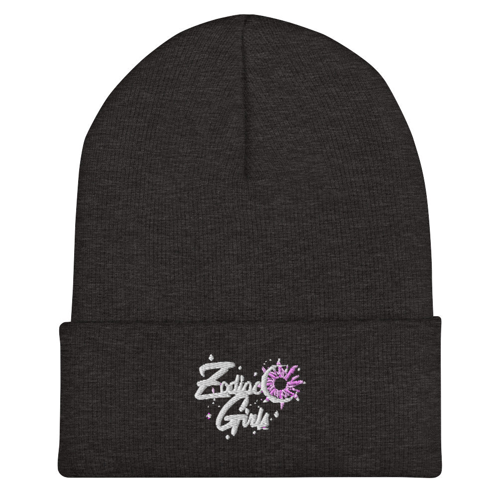 Zodiac Girls Cuffed Beanie