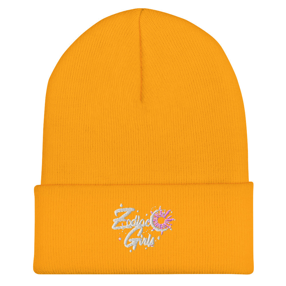 Zodiac Girls Cuffed Beanie