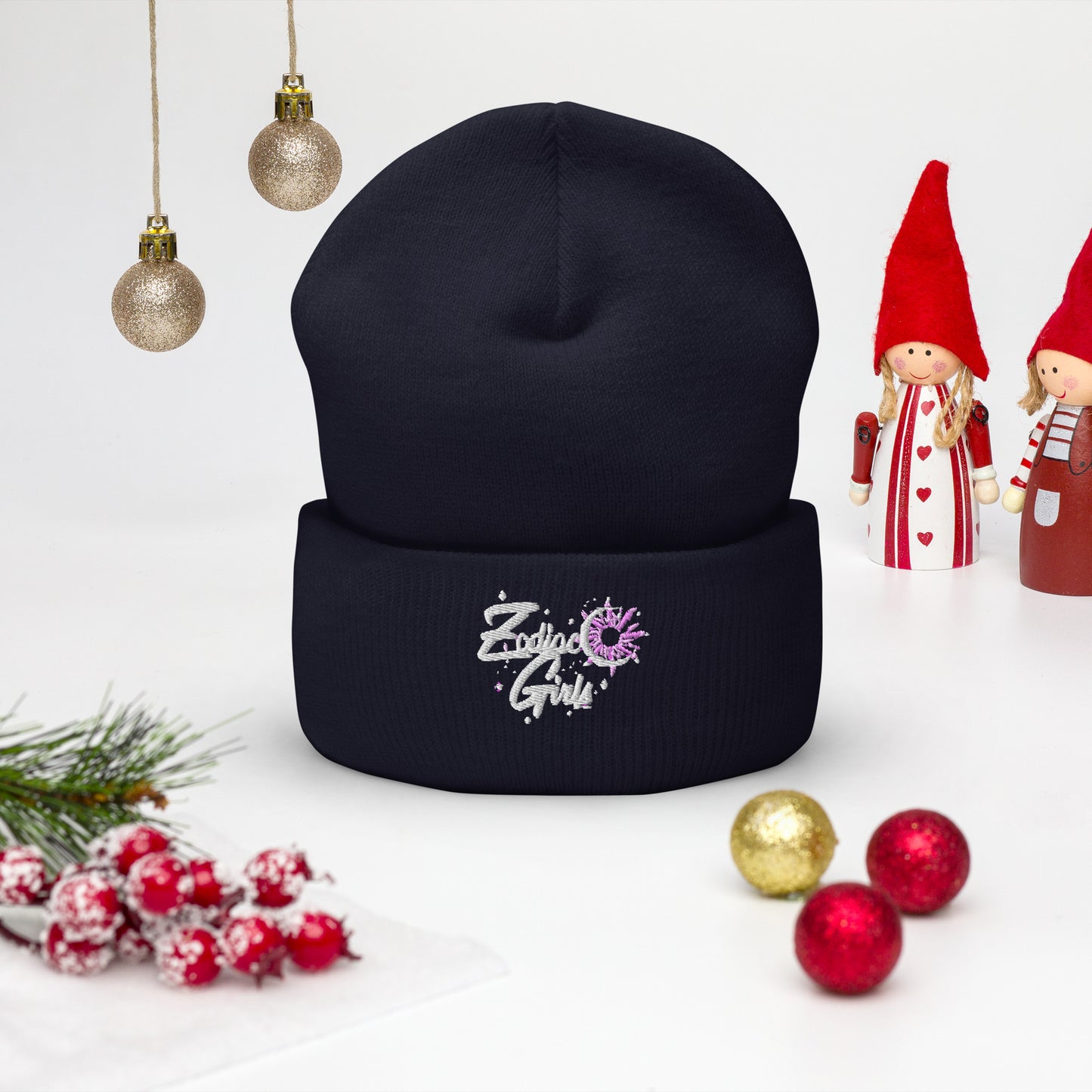 Zodiac Girls Cuffed Beanie