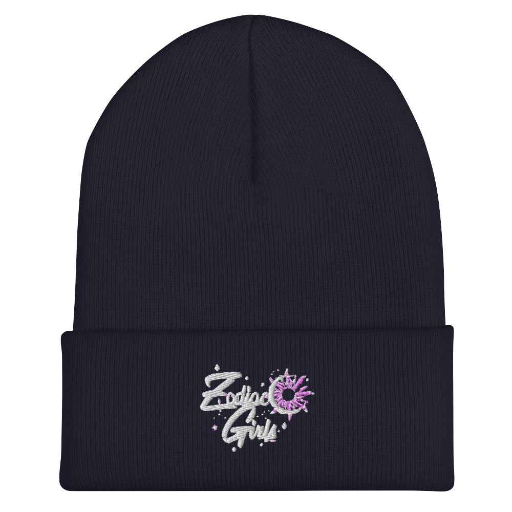 Zodiac Girls Cuffed Beanie