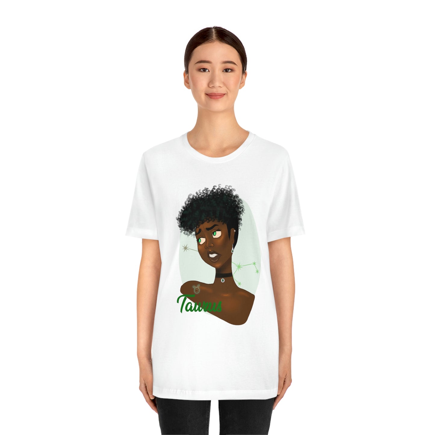 Zodiac Girls Taurus Unisex Jersey Short Sleeve Tee