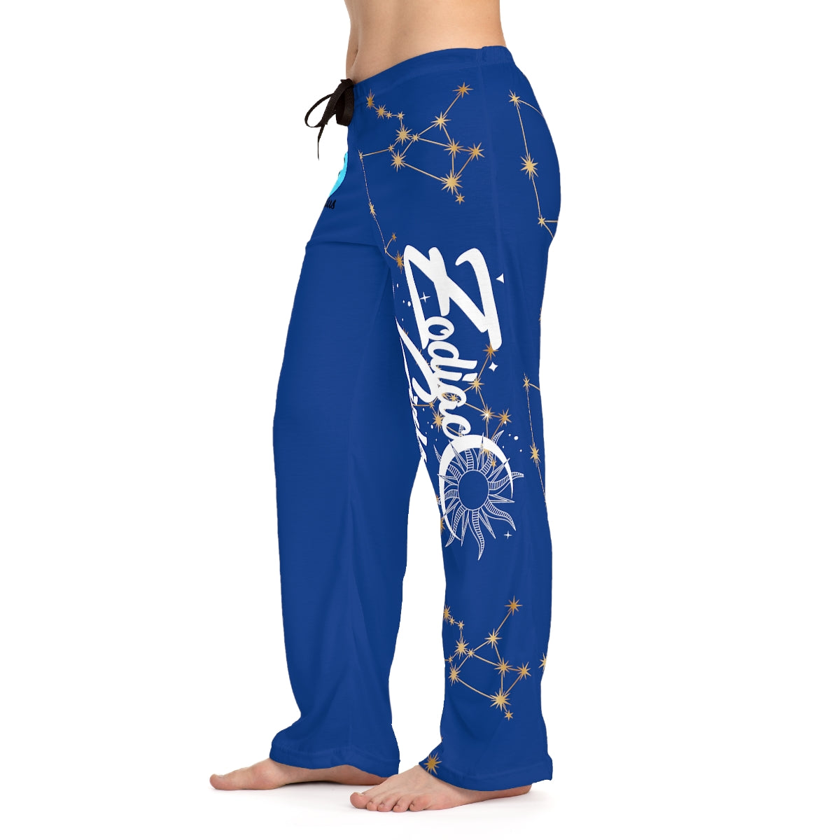 Zodiac Girls "Sagittarius" Women's Pajama Pants (AOP)