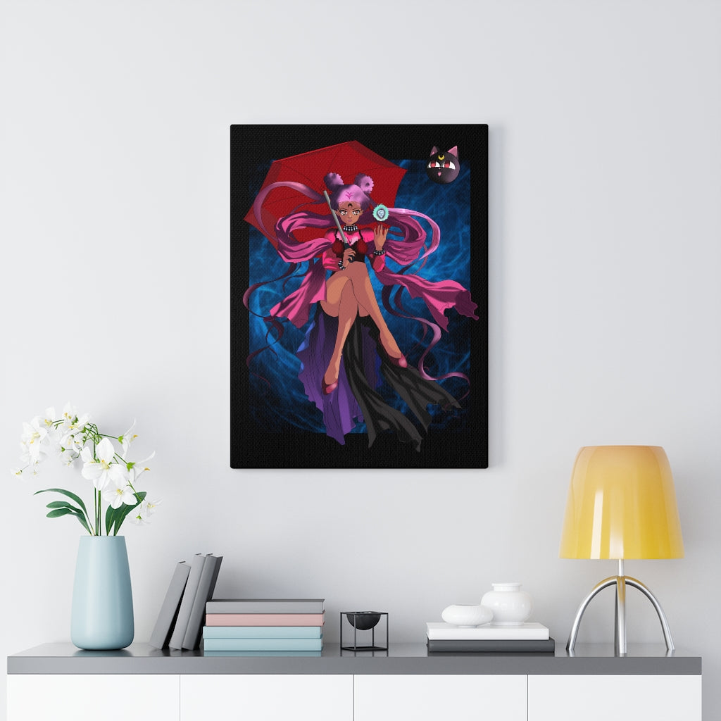Moon Kingdom: The Queen of Darkness Stretched Canvas