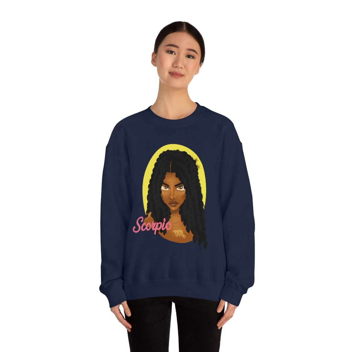 Zodiac Girls "Scorpio" Unisex Crewneck Sweatshirt