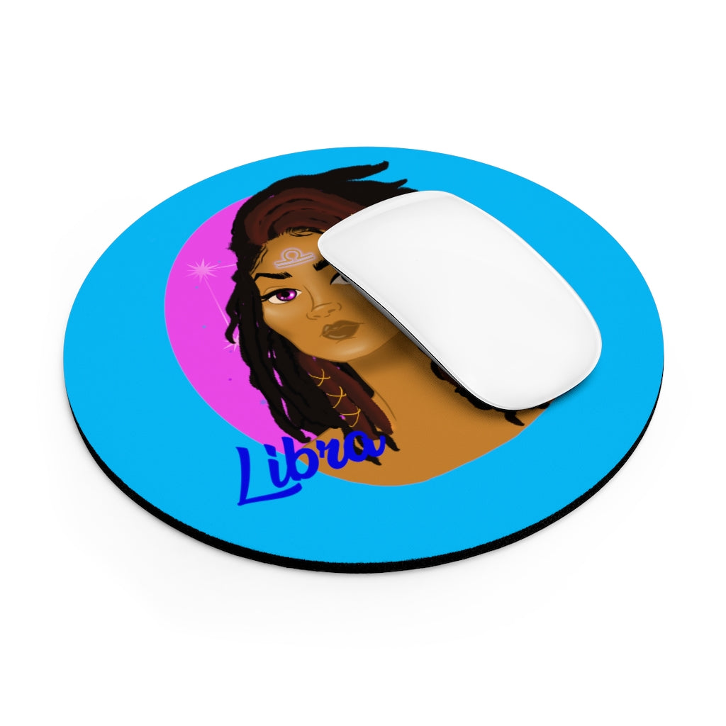 Zodiac Girls "Libra" Mouse Pad