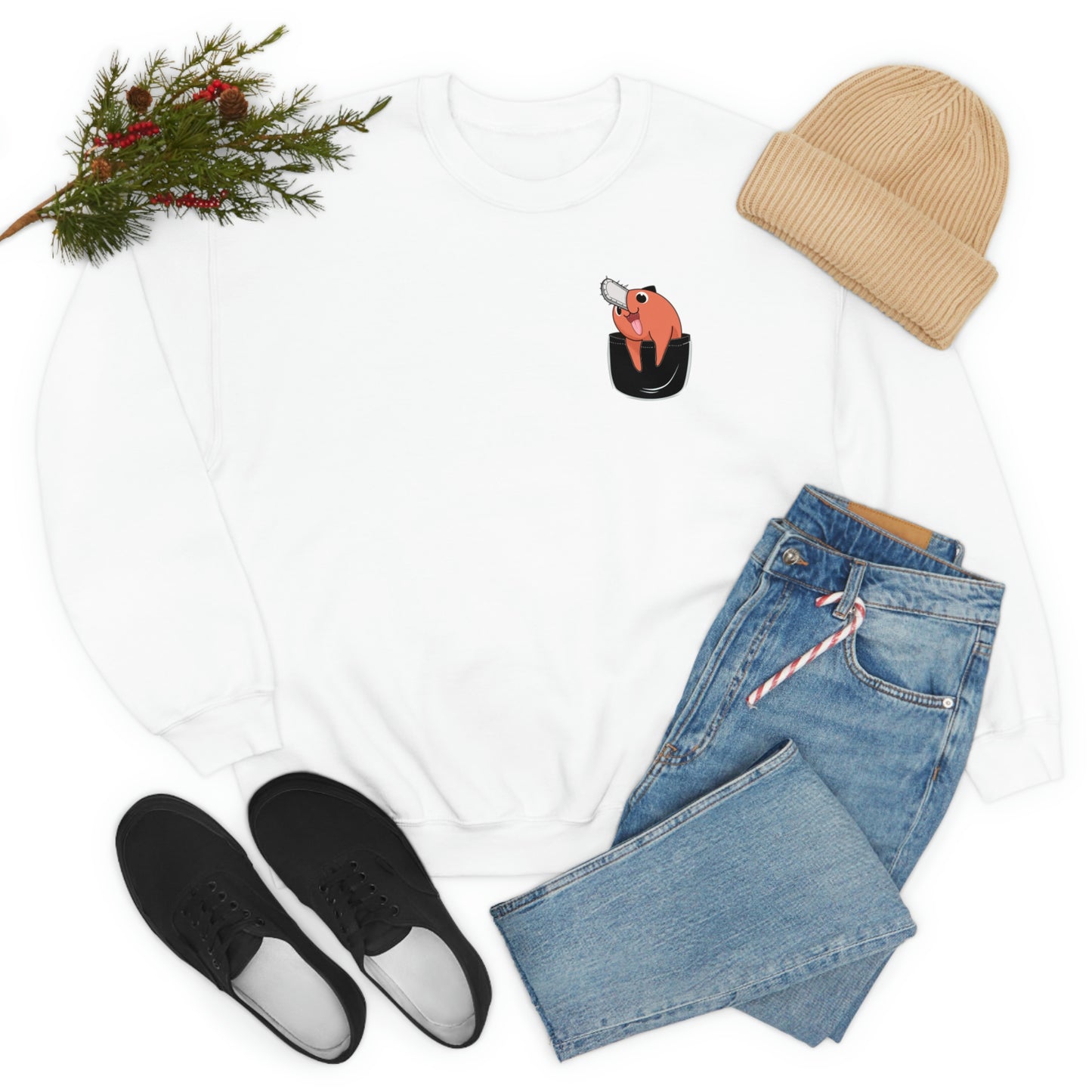 Devil Mutt Unisex Heavy Blend™ Crewneck Sweatshirt