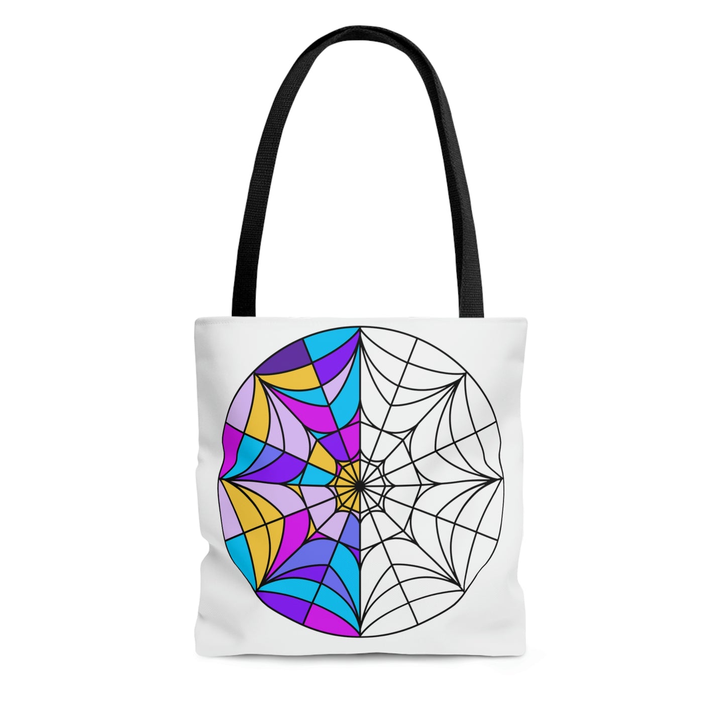 Stained Glass Window AOP Tote Bag