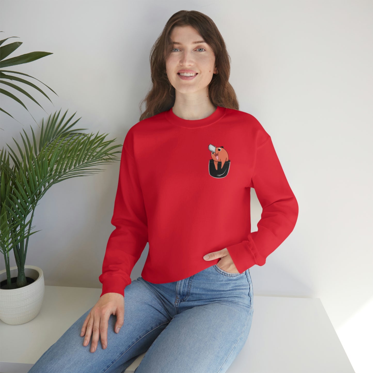 Devil Mutt Unisex Heavy Blend™ Crewneck Sweatshirt