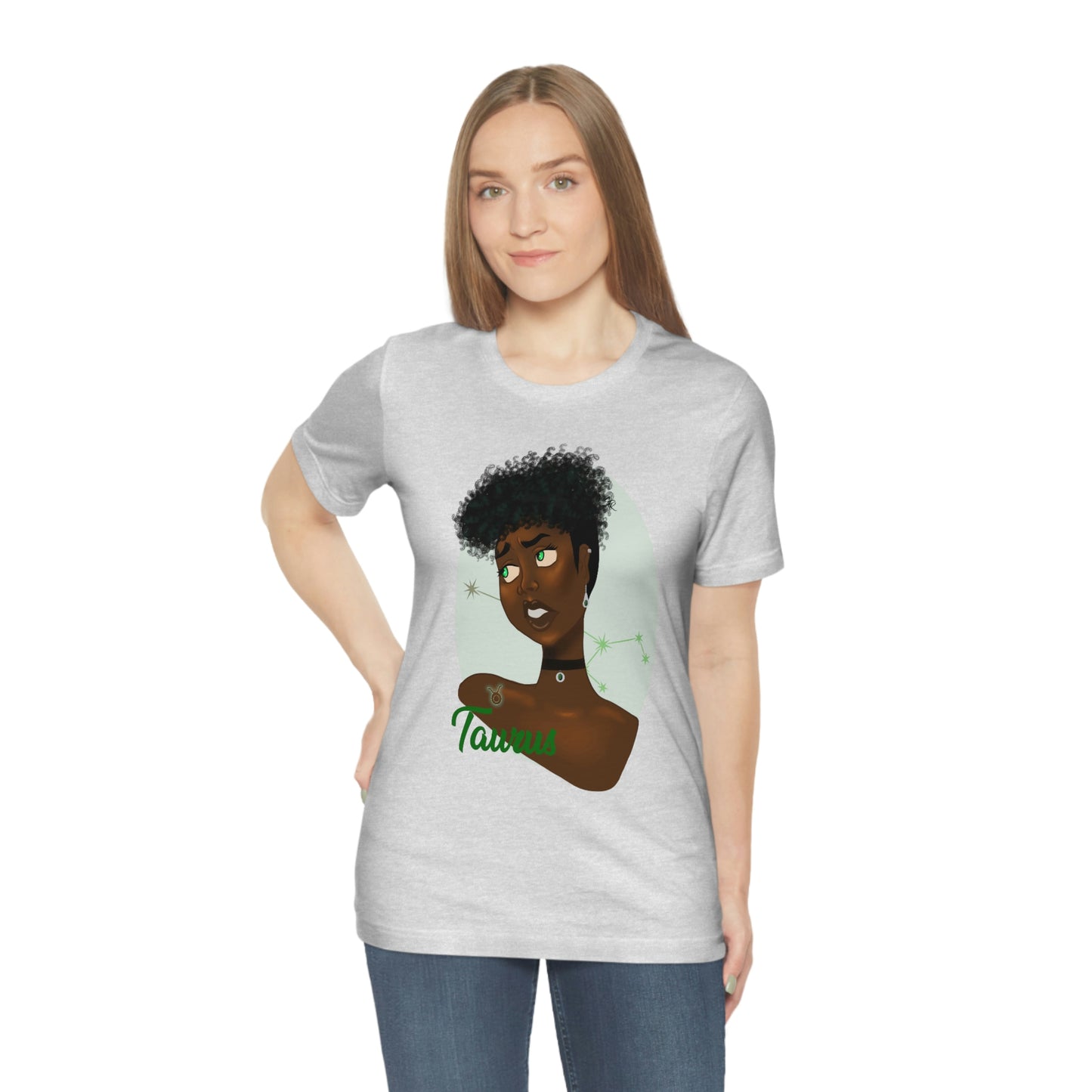 Zodiac Girls Taurus Unisex Jersey Short Sleeve Tee
