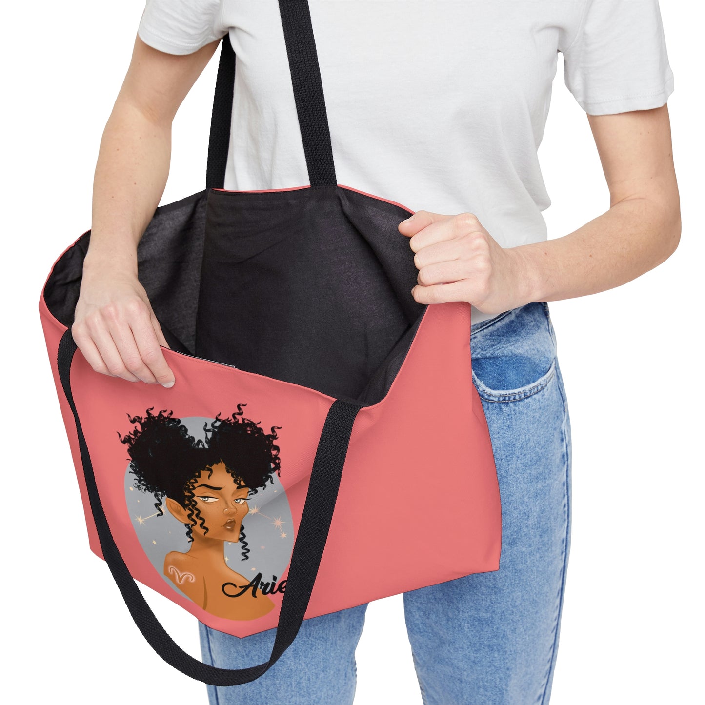 Zodiac Girls Aries Weekender Tote Bag