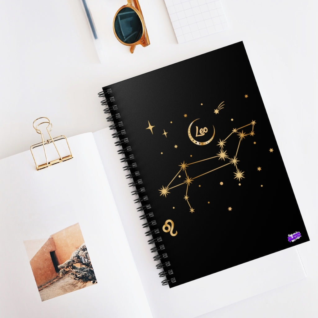 Leo Season Spiral Notebook - Ruled Line