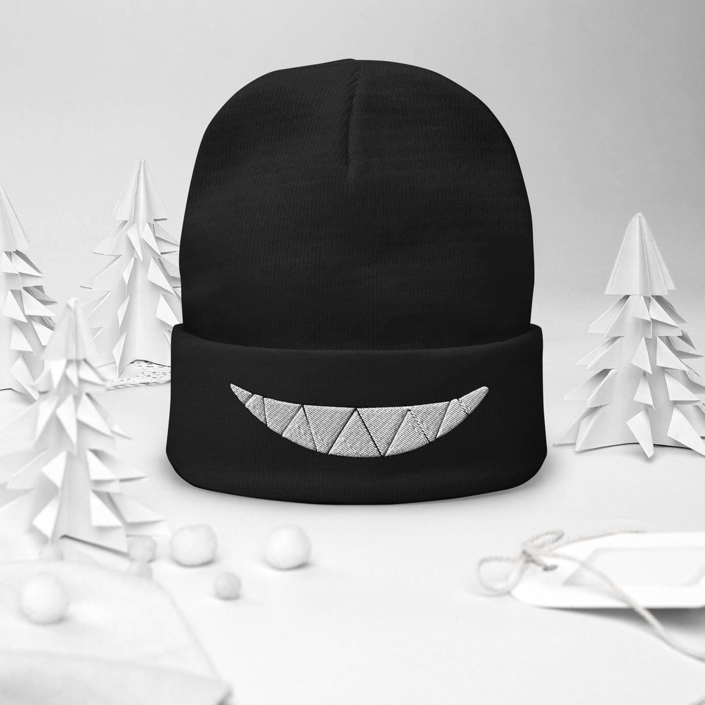 Shinra's Smile Embroidered Beanie