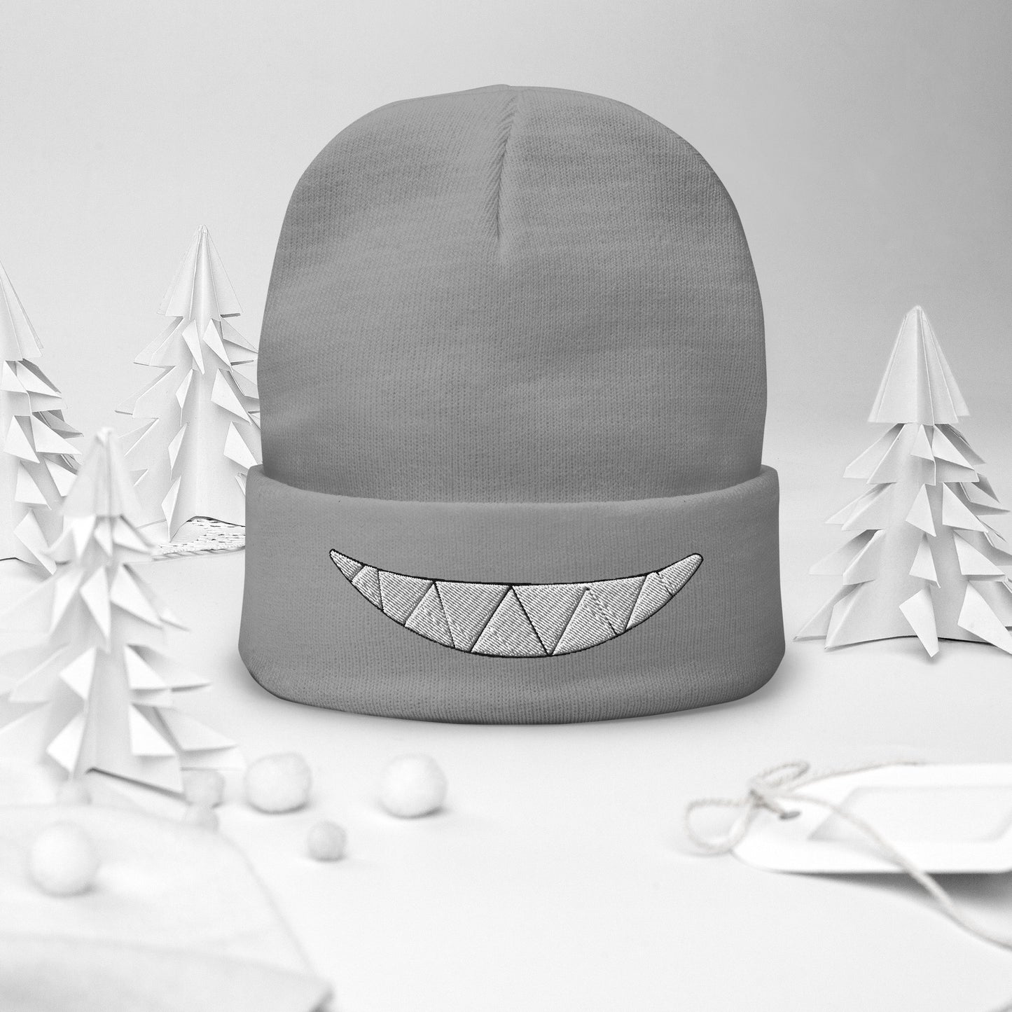 Shinra's Smile Embroidered Beanie