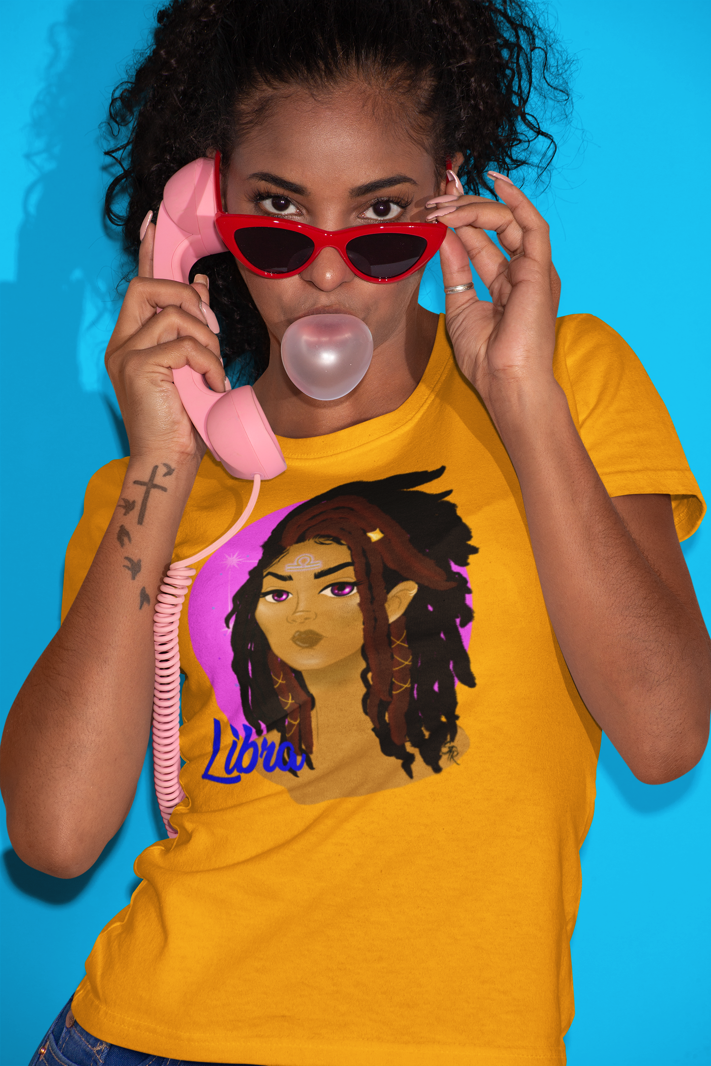 Zodiac Girls Libra Unisex t-shirt