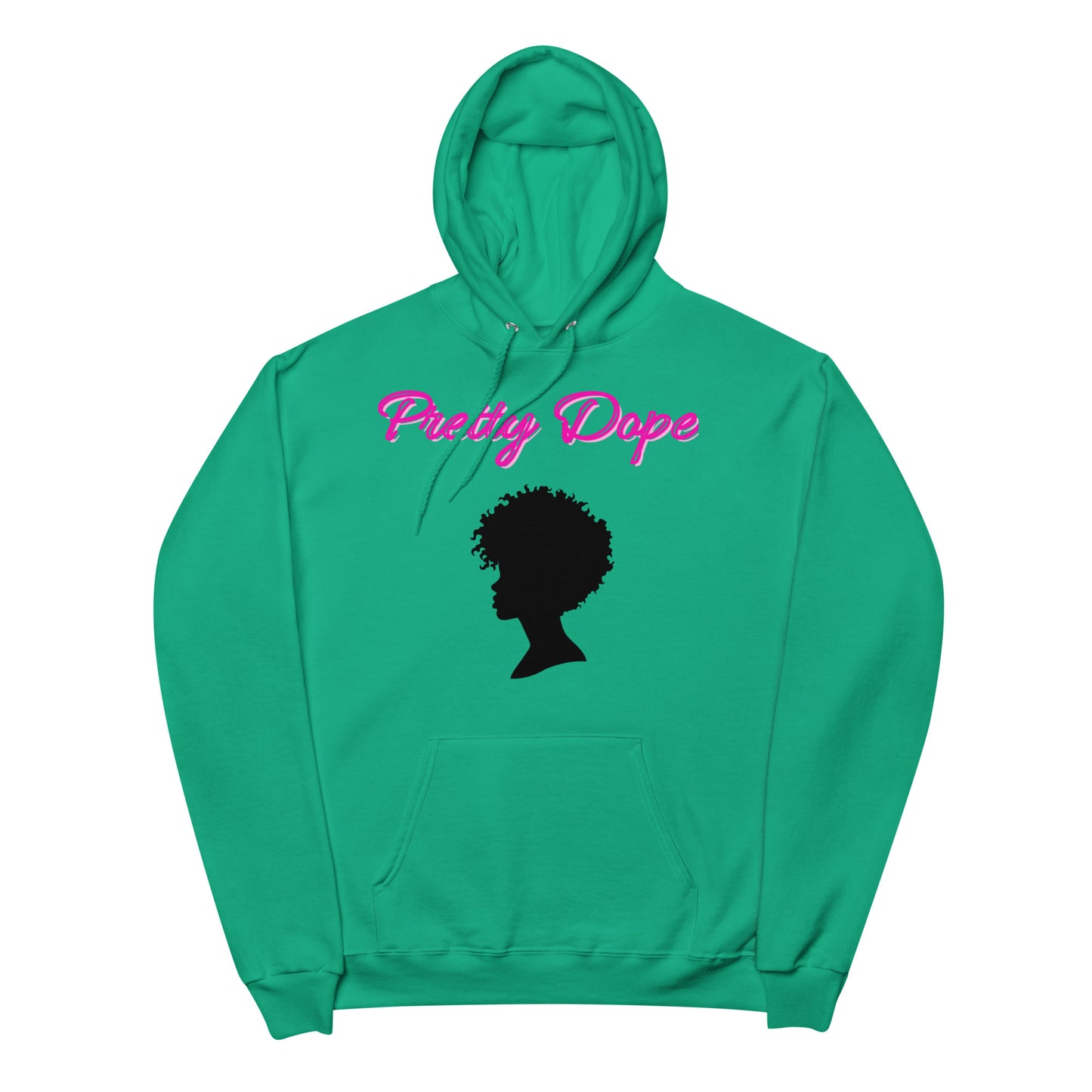 "Pretty Dope" Unisex fleece hoodie