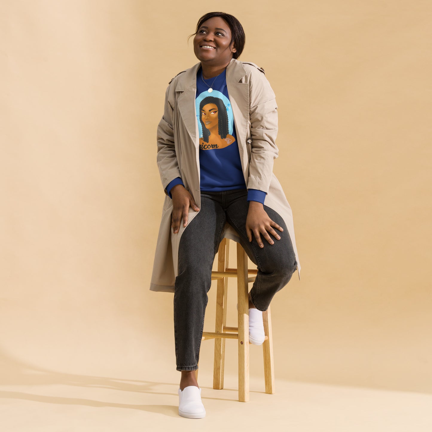 Zodiac Girls "Capricorn" Unisex Premium Sweatshirt