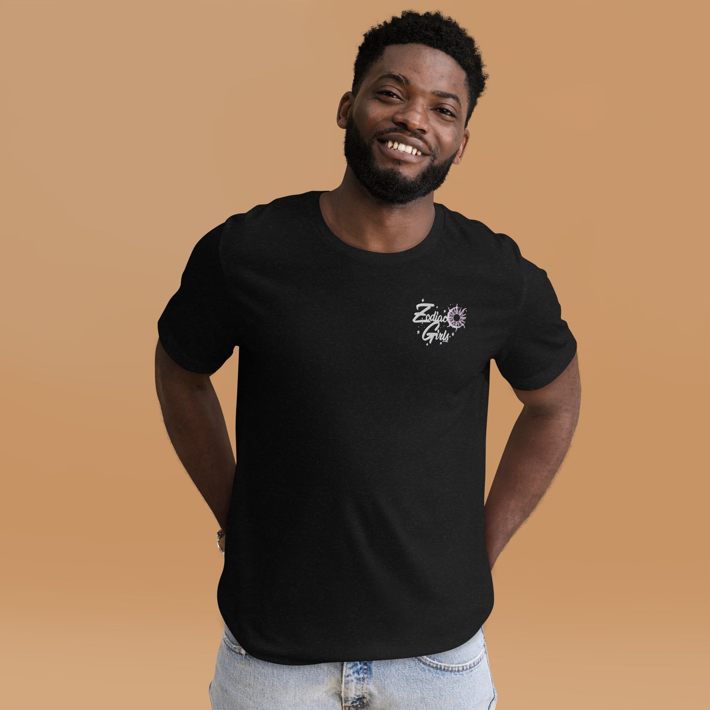Zodiac Girls Monogram Unisex t-shirt