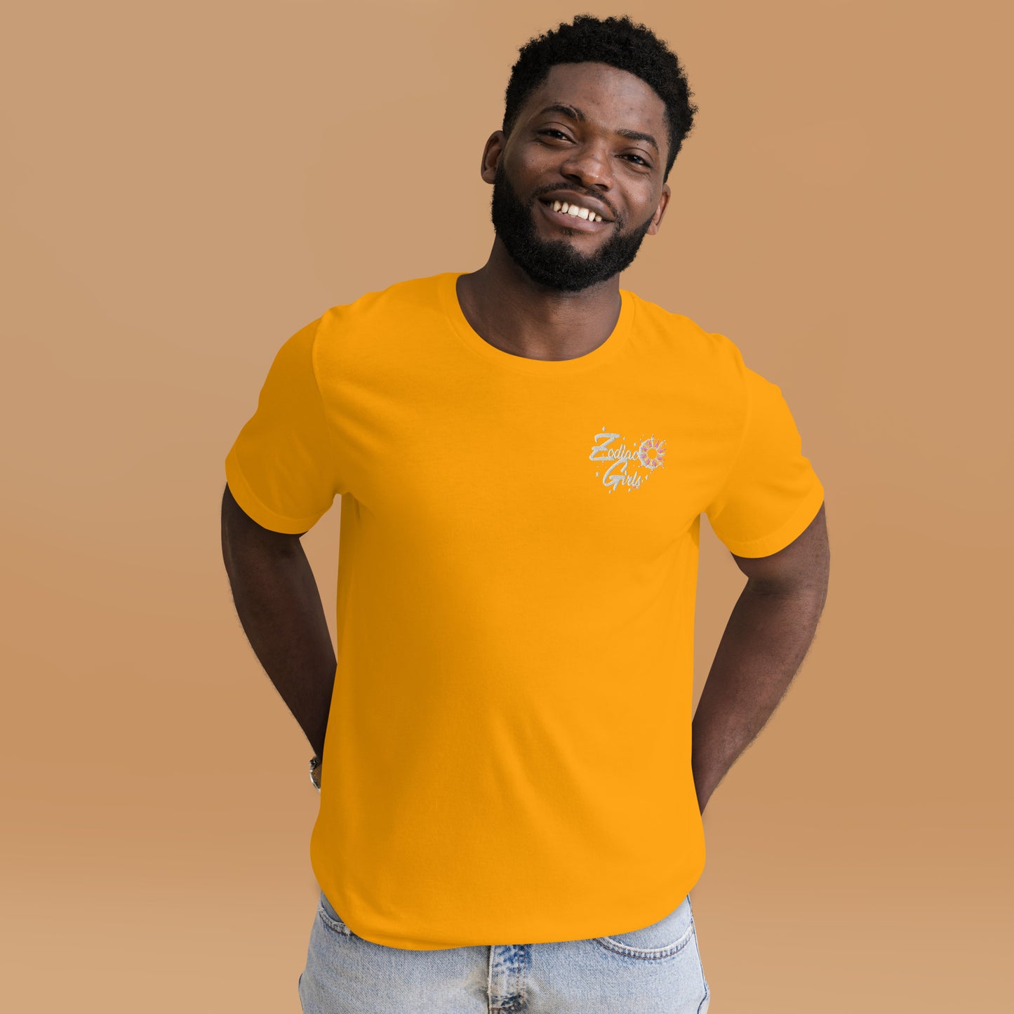 Zodiac Girls Monogram Unisex t-shirt