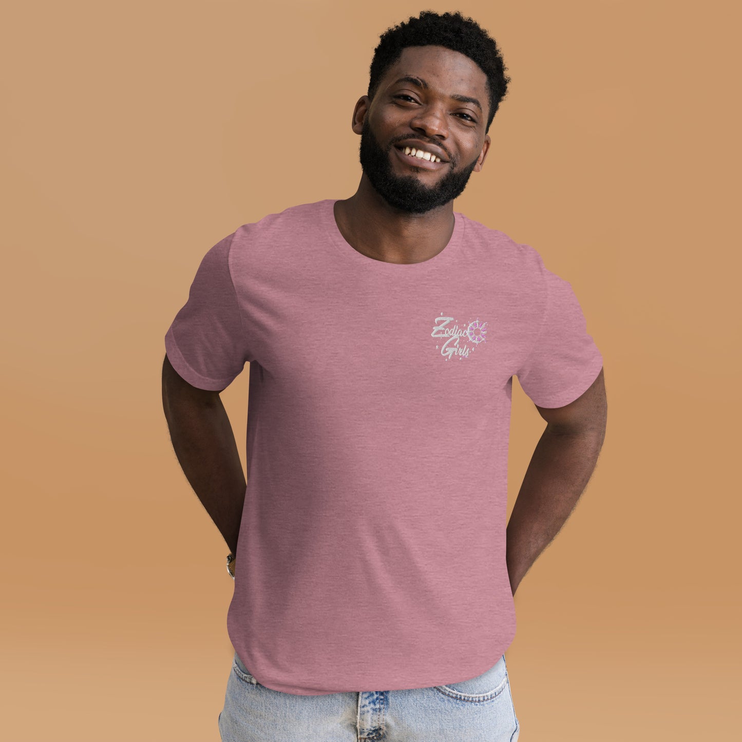 Zodiac Girls Monogram Unisex t-shirt