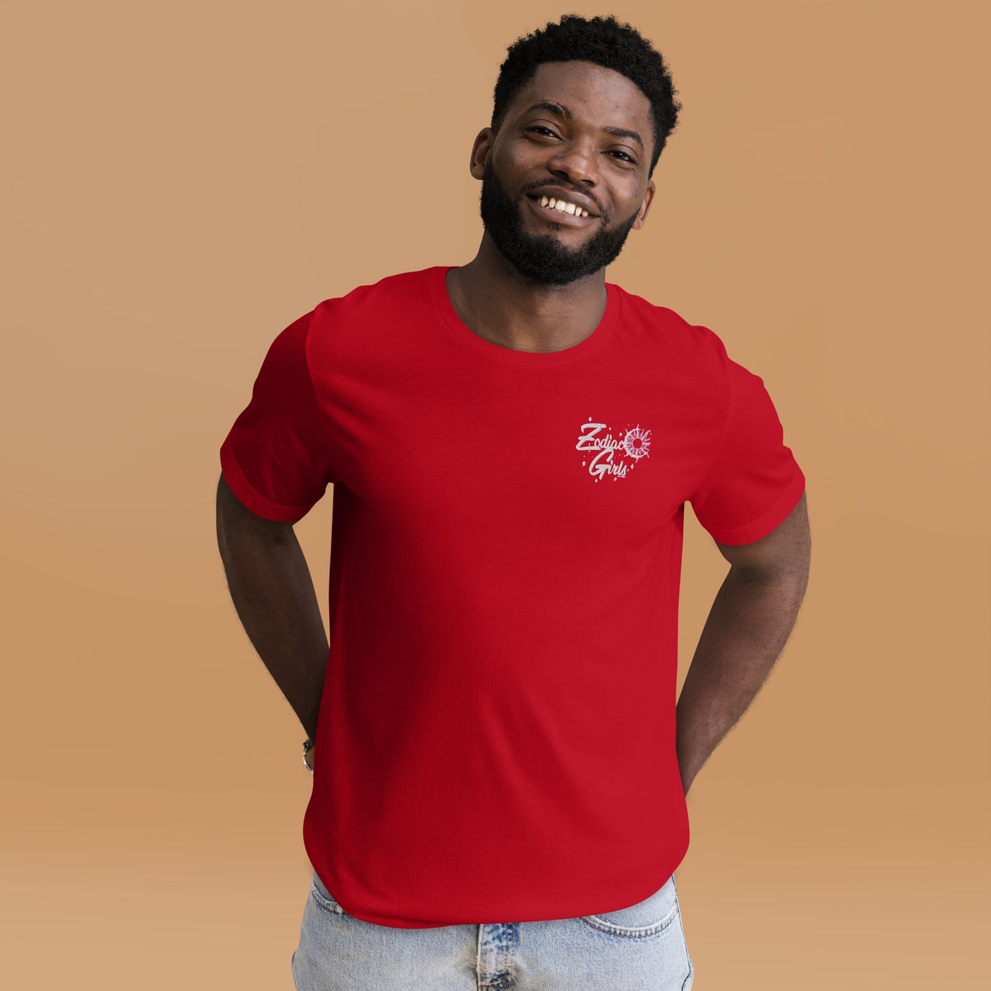 Zodiac Girls Monogram Unisex t-shirt
